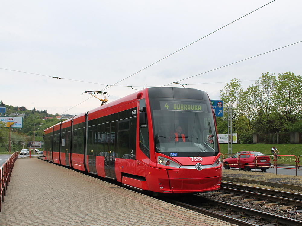 Братислава, Škoda 30T ForCity Plus № 7520