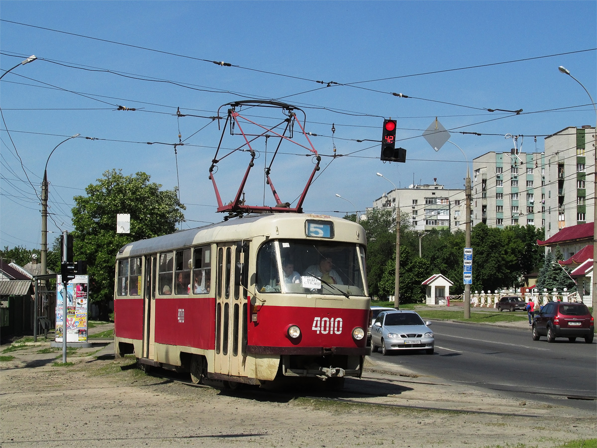 Харьков, Tatra T3SU № 4010