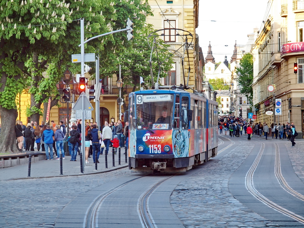 Lvov, Tatra KT4D — 1153