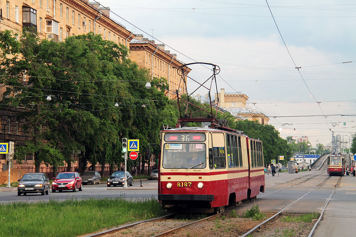 Санкт-Петербург, ЛВС-86К № 8187 Санкт-Петербург, ЛВС-86К № 8187