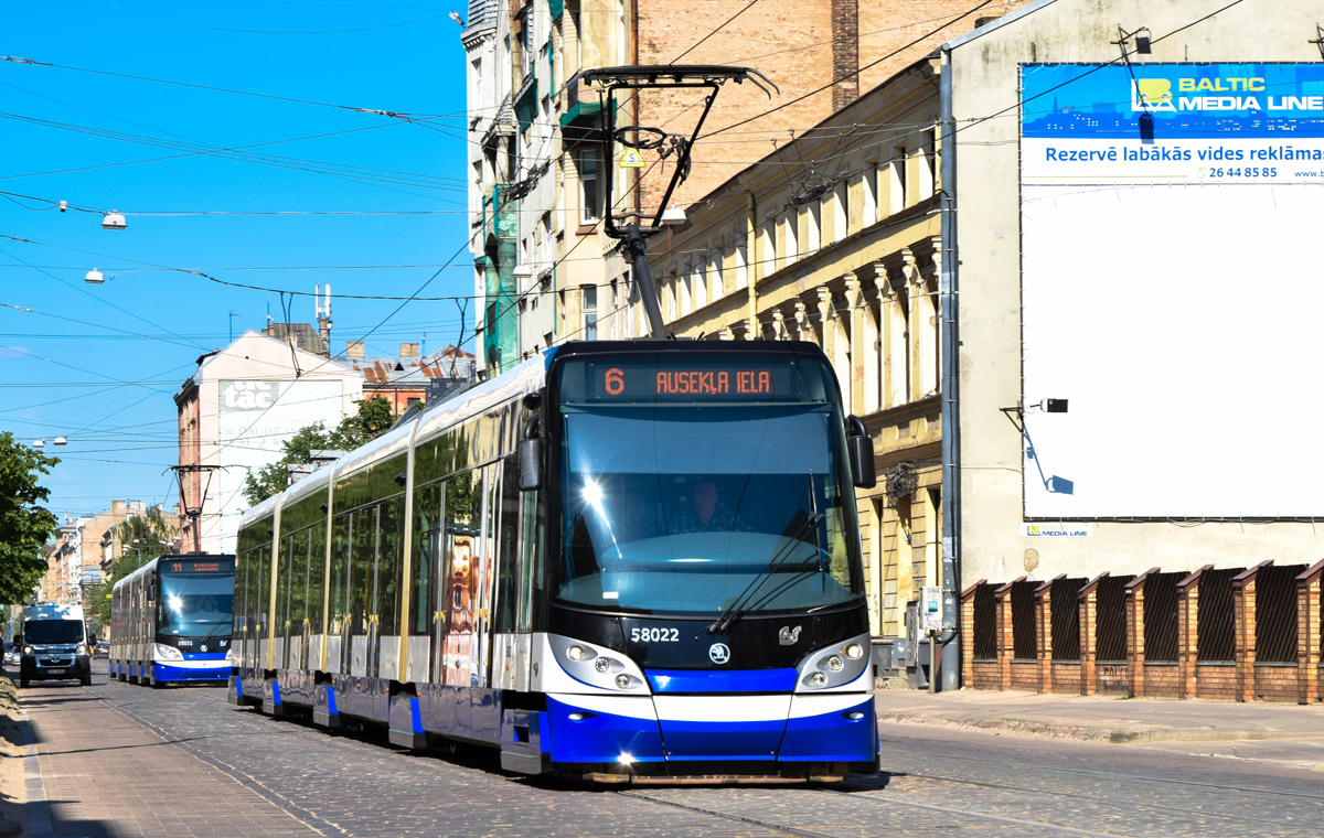 Рига, Škoda 15T1 ForCity Alfa Riga № 58022