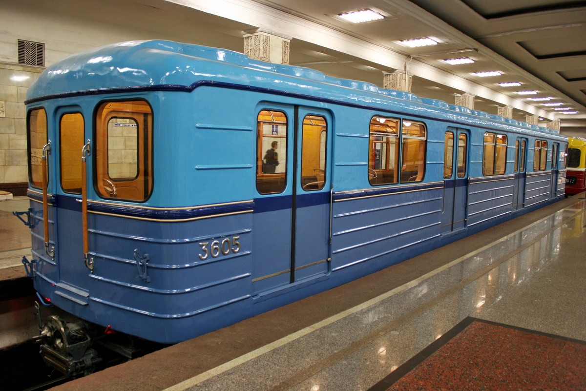 Москва, Е № 3605; Москва — Выставка подвижного состава и Парад поездов к 81-летию Московского метрополитена 15 — 22 мая 2016