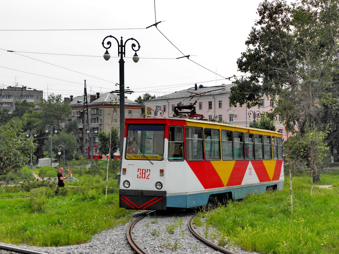Хабаровск, 71-605 (КТМ-5М3) № 382
