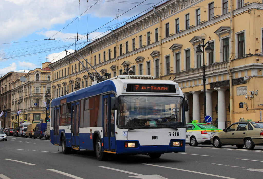Санкт-Петербург, БКМ 321 № 3416