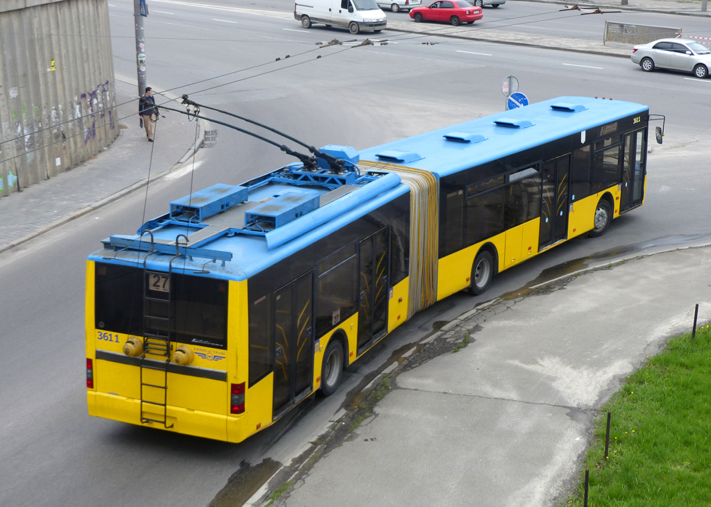 Kijów, LAZ E301D1 Nr 3611