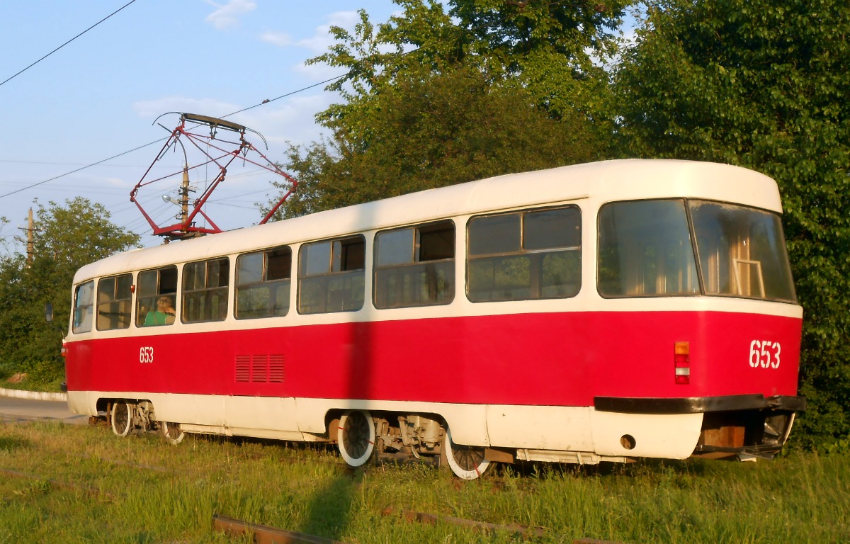 Каменское, Tatra T3SU № 653