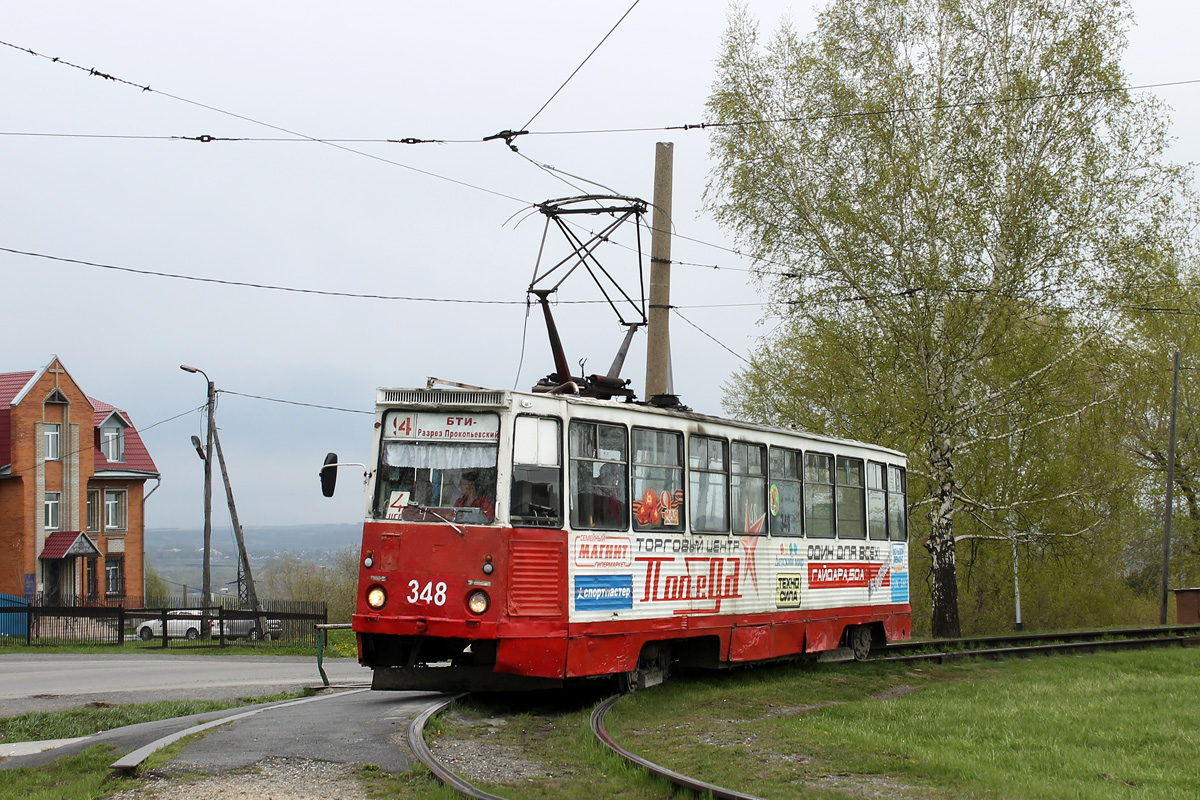 Прокопьевск, 71-605 (КТМ-5М3) № 348