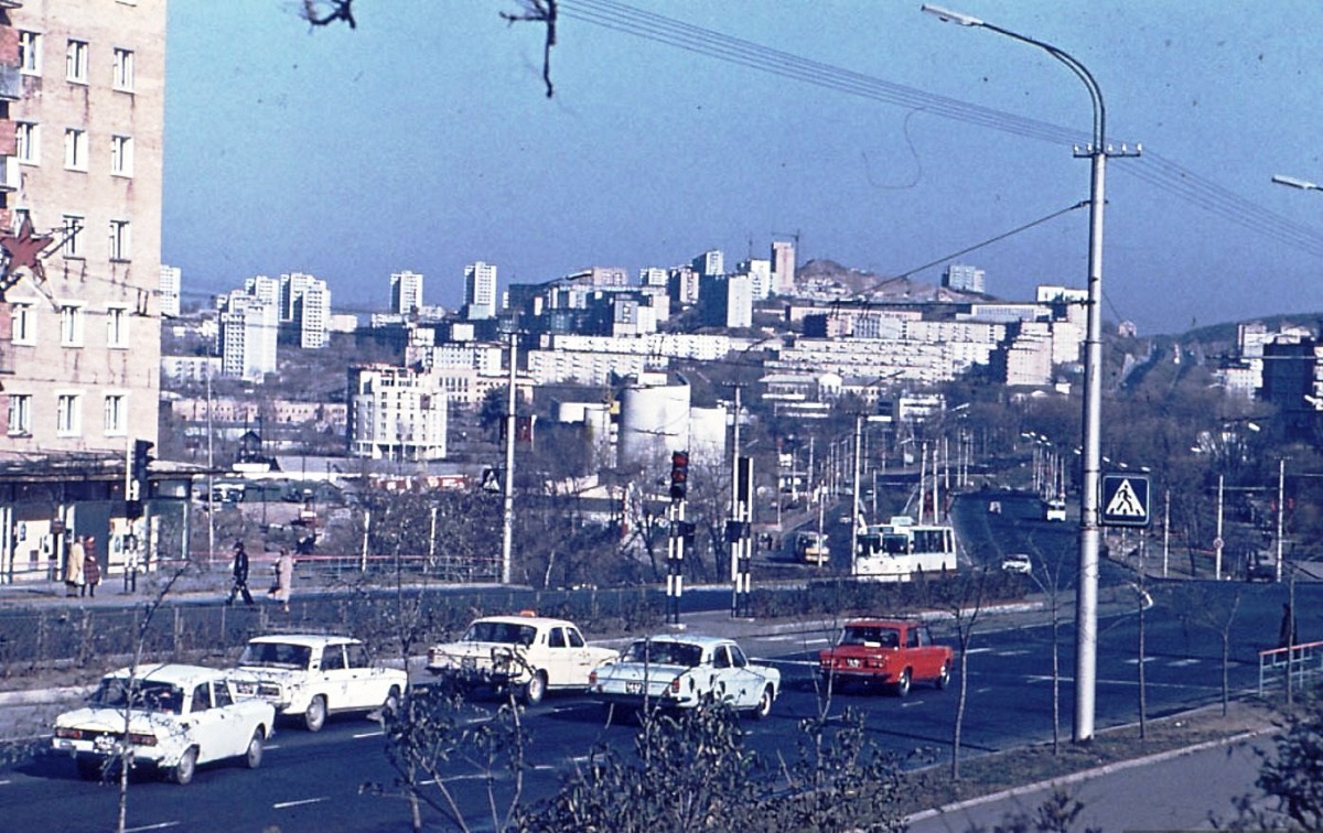 Владивосток — Исторические фотографии — троллейбус