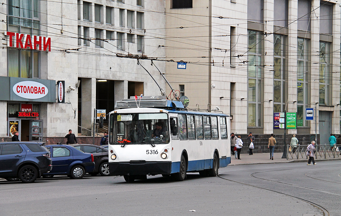 Санкт-Петербург, ВЗТМ-5284 № 5316