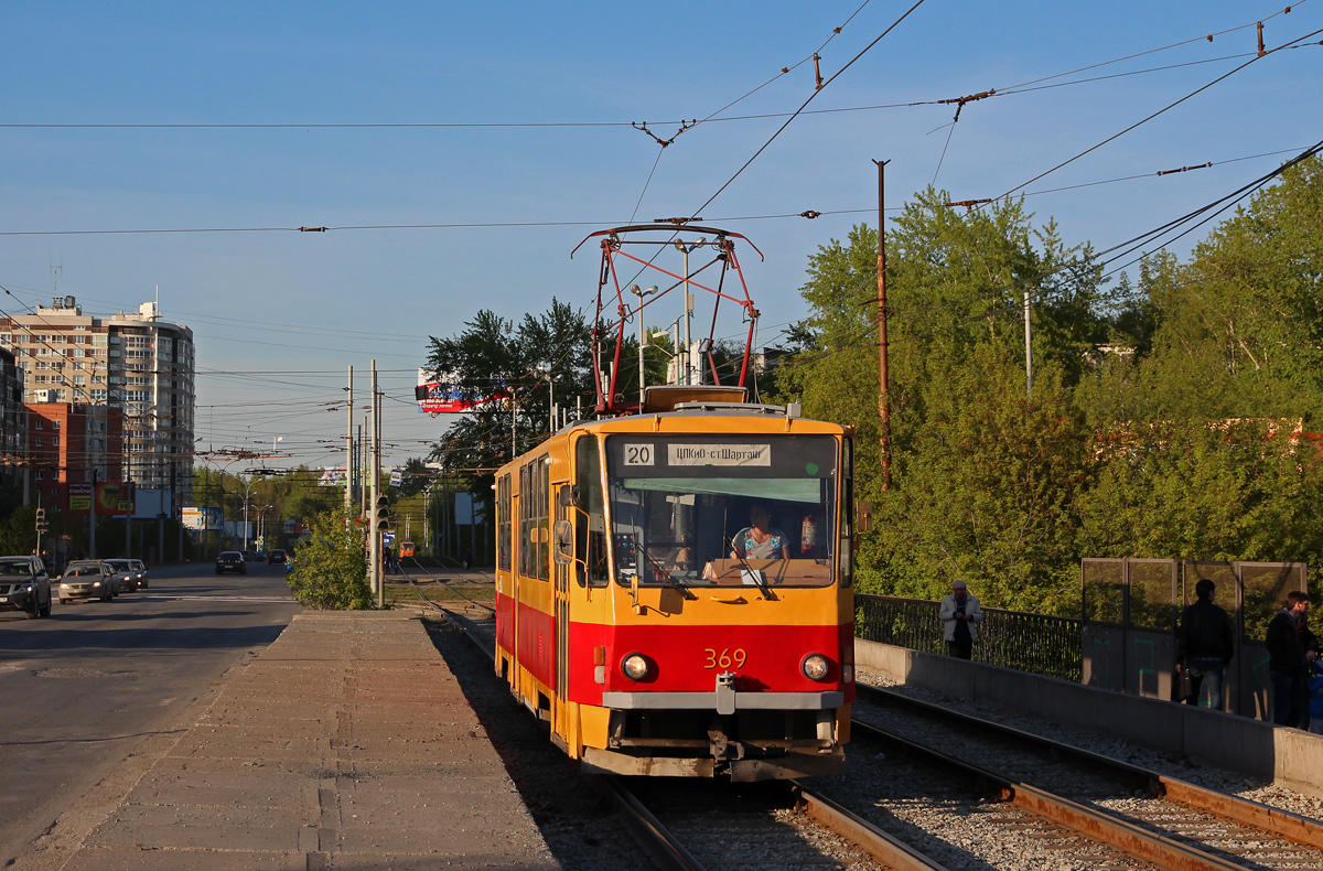 Екатеринбург, Tatra T6B5SU № 369