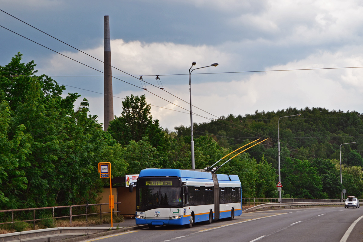 Ostrava, Solaris Trollino III 18 AC # 3801; Ostrava — 28.5.2016 — Special ride on trolleybus Solaris Trollino 18AC №3801 Ostrava, Solaris Trollino III 18 AC # 3801; Ostrava — 28.5.2016 — Special ride on trolleybus Solaris Trollino 18AC №3801