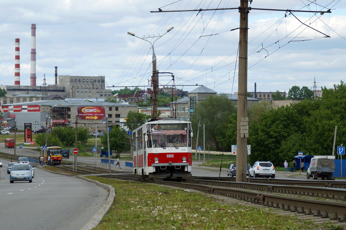 Barnaul, Tatra T6B5SU # 3202