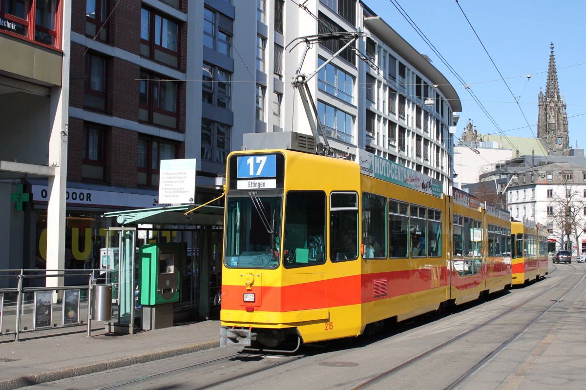 Базель, Schindler/Siemens Be 4/8 № 215