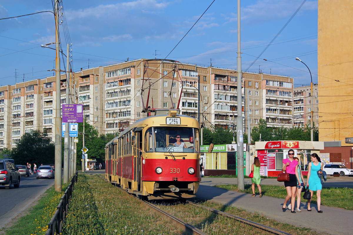 Екатеринбург, Tatra T3SU № 330