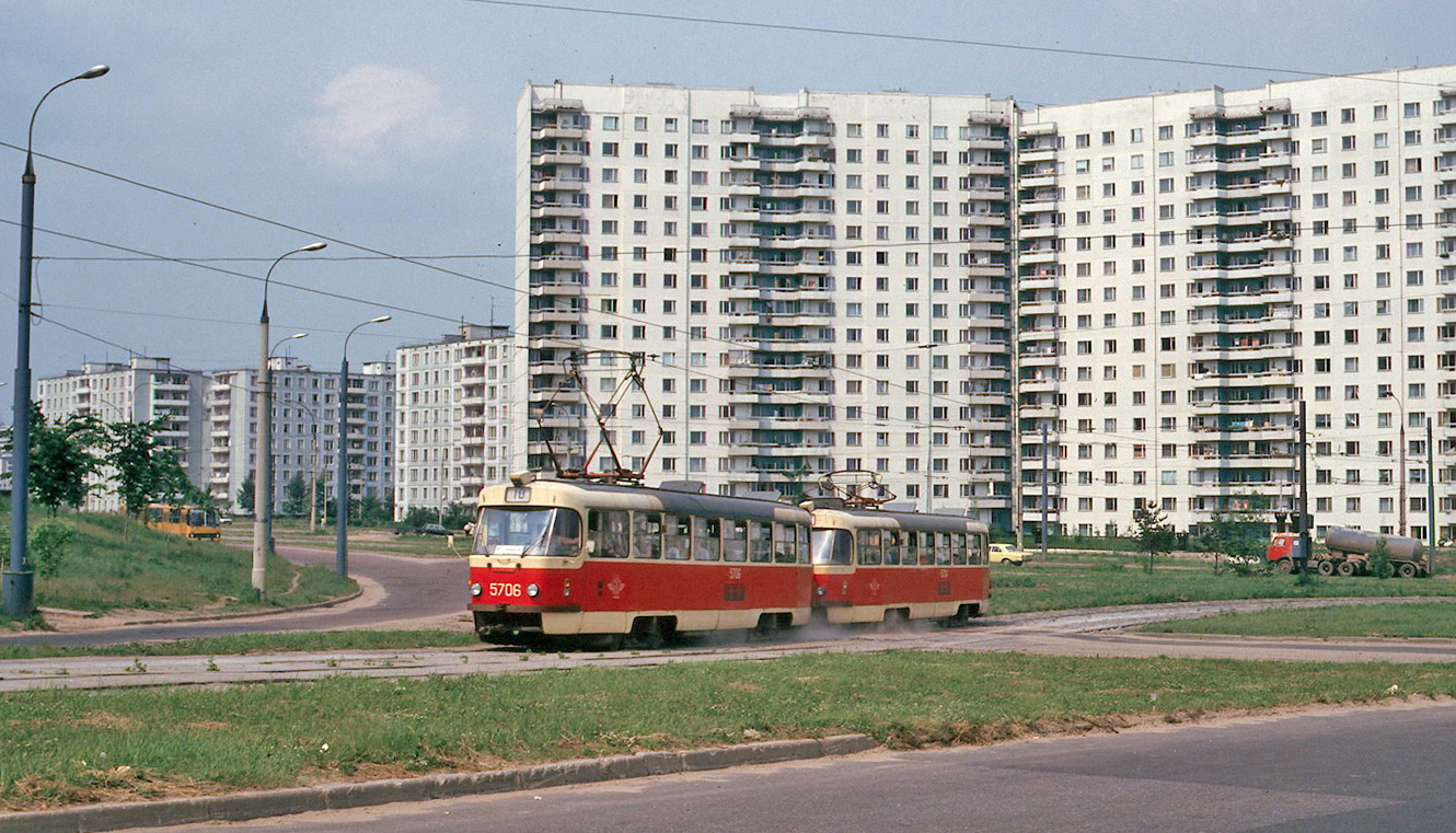 Москва, Tatra T3SU № 5706 Москва, Tatra T3SU № 5706