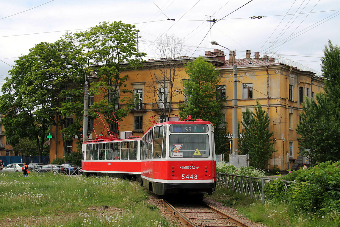 Санкт-Петербург, ЛМ-68М № 5448
