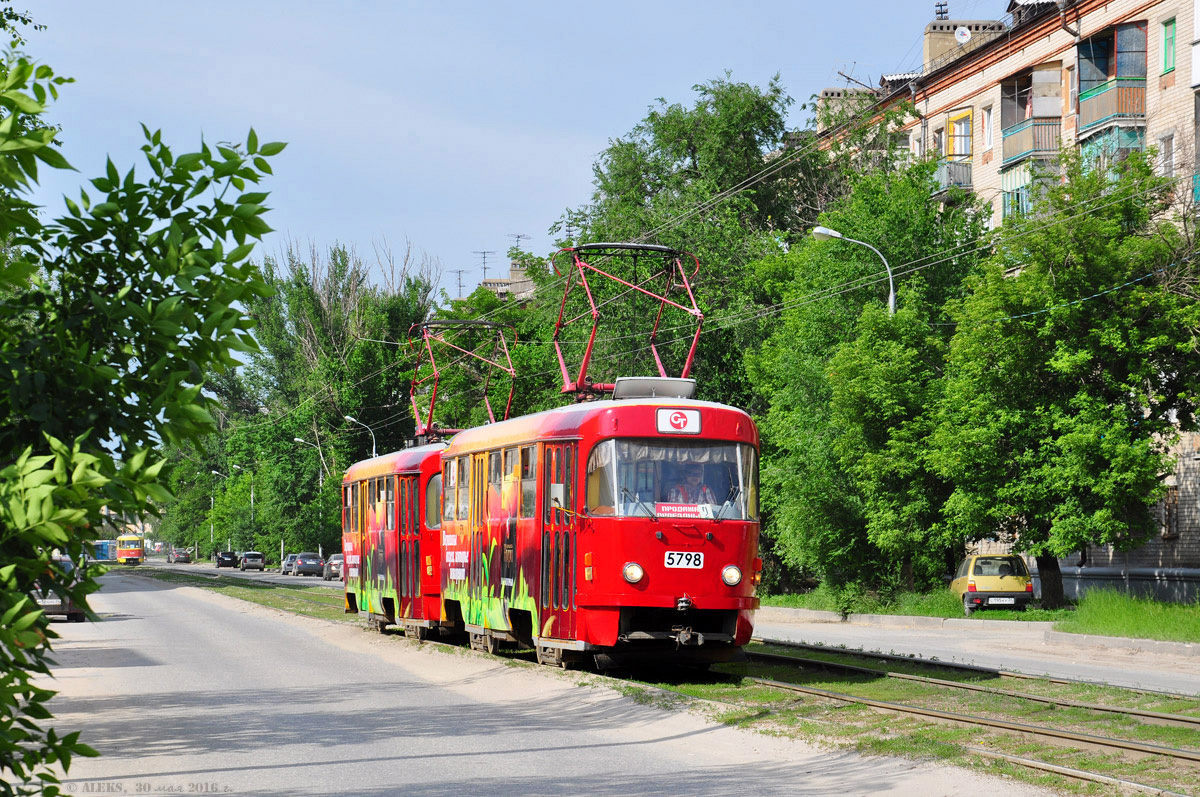 Волгоград, Tatra T3SU № 5798; Волгоград, Tatra T3SU № 5797