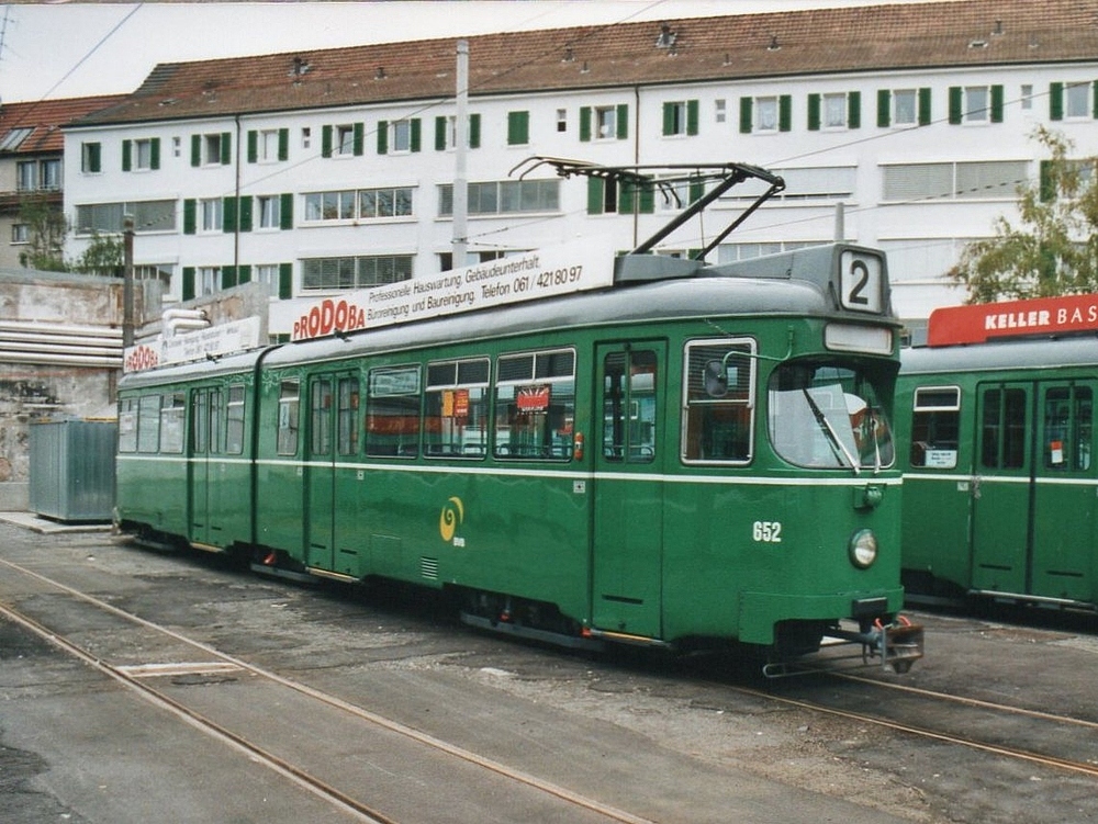 Базель, Duewag GT6 № 652