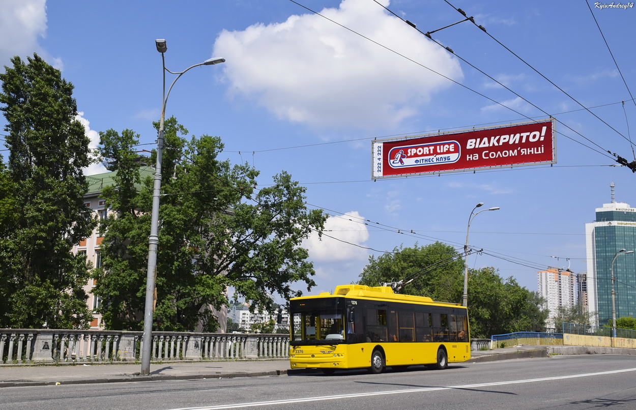 Киев, Богдан Т70110 № 3376 Киев, Богдан Т70110 № 3376