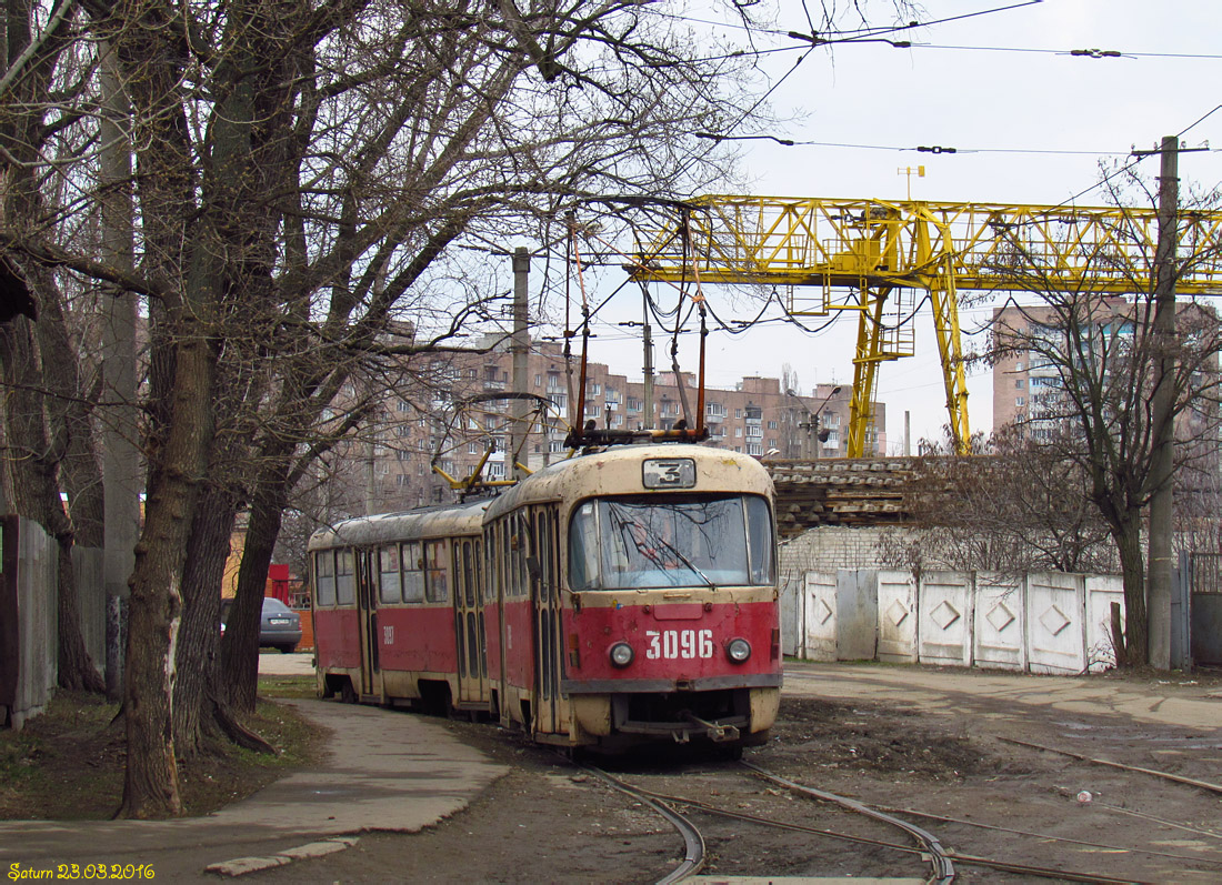 Харьков, Tatra T3SU № 3096