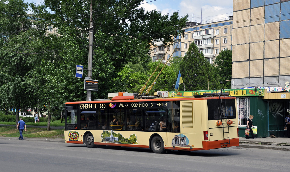 Кривой Рог, ЛАЗ E183D1 № 650
