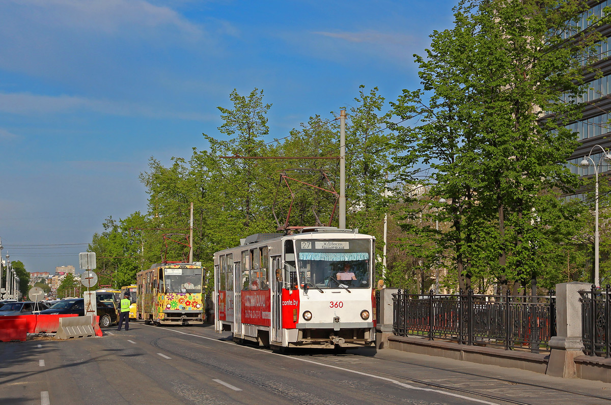 Yekaterinburg, Tatra T6B5SU № 360