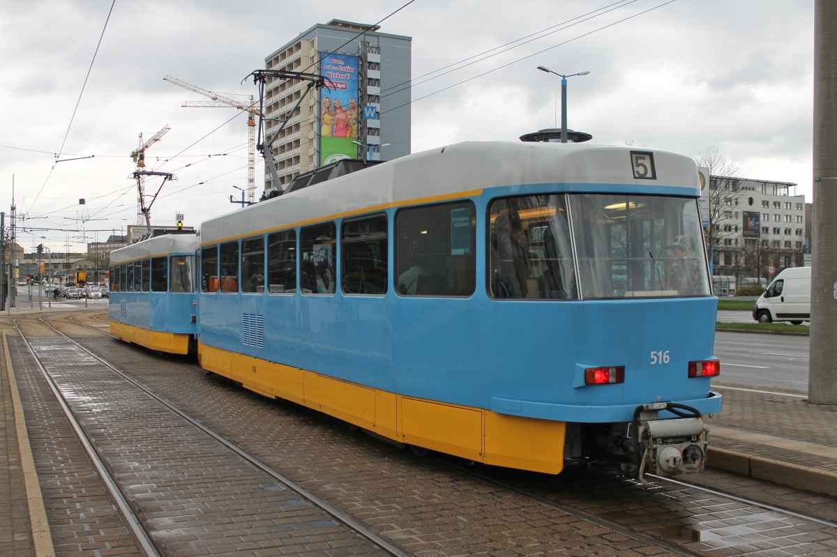 Хемниц, Tatra T3DM № 516