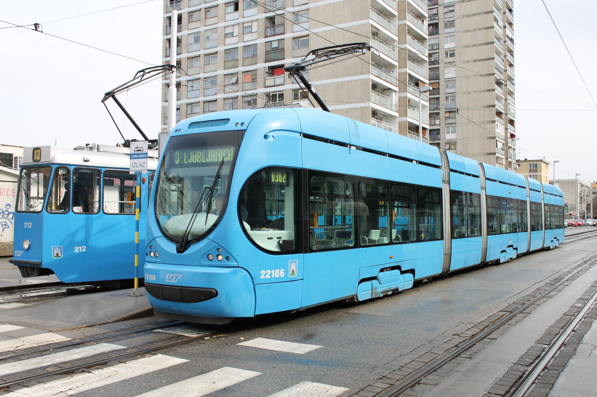 Загреб, Končar TMK 2200 № 22106