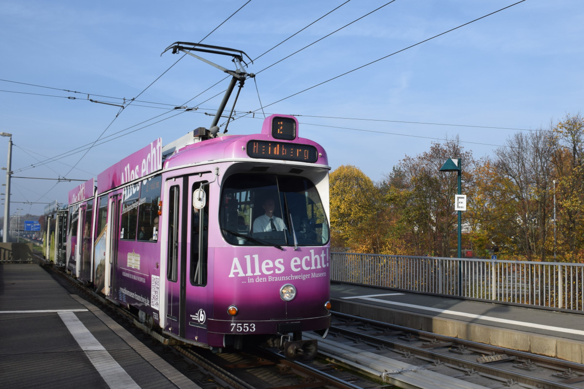 Брауншвейг, Duewag GT6 № 7553