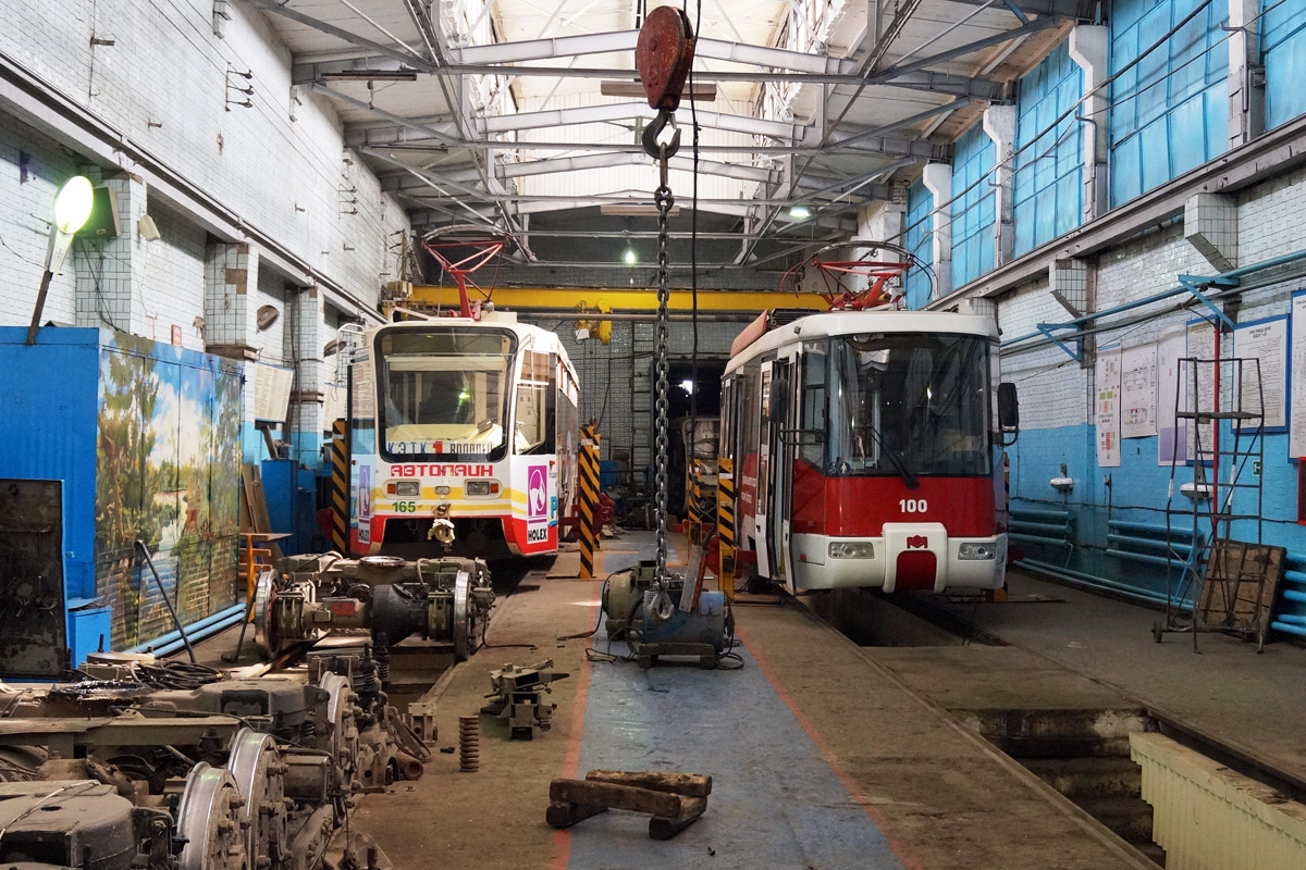 Кемерово, БКМ 62103 № 100; Кемерово, 71-619КТ-01 № 165