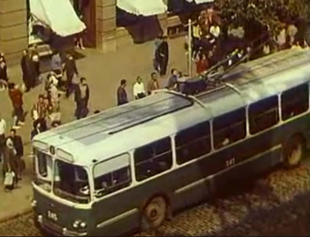 Odessza, ZiU-5 — 245; Odessza — Old Photos: Trolleybus