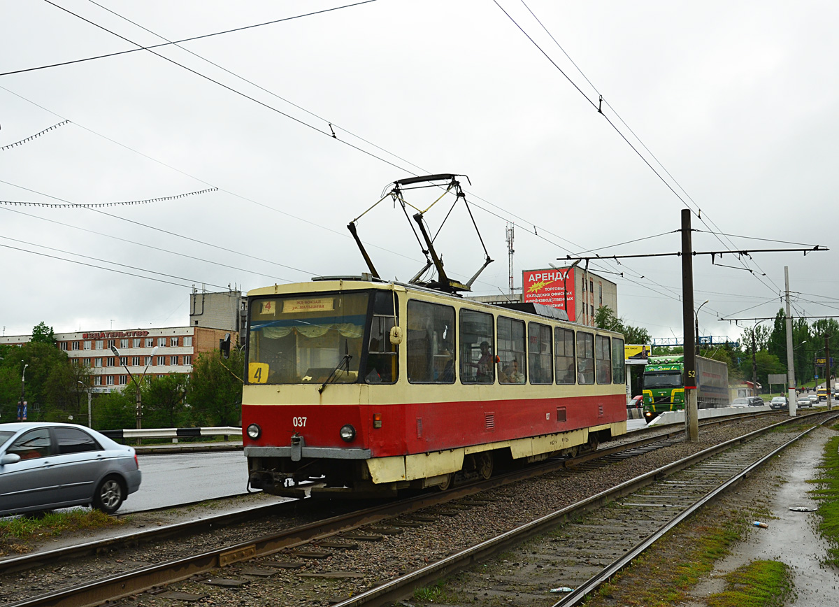 Курск, Tatra T6B5SU № 037