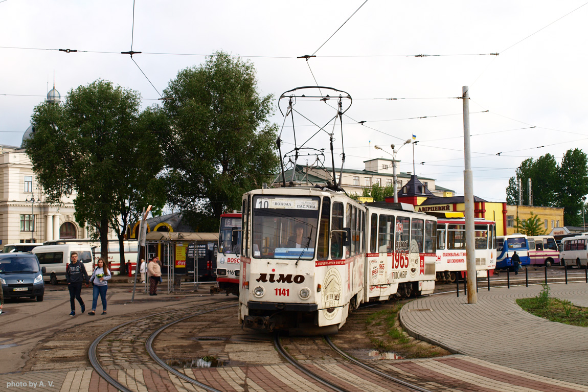 Львов, Tatra KT4SU № 1141