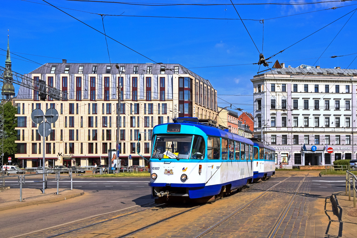 Рига, Tatra T3A № 30307