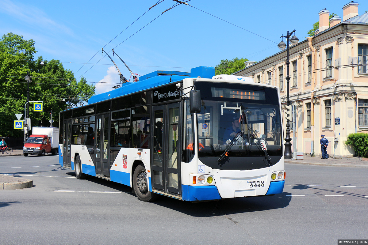 Sanktpēterburga, VMZ-5298.01 “Avangard” № 3338
