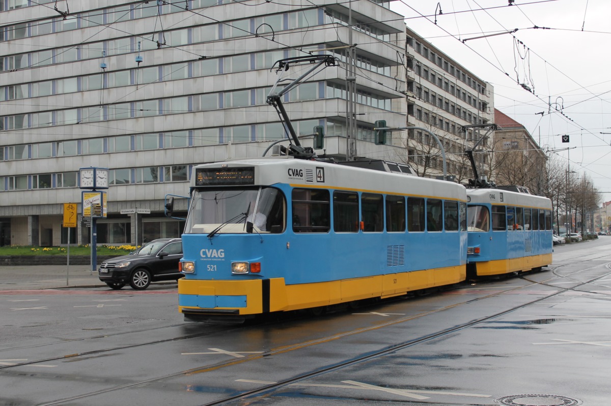 Хемниц, Tatra T3DM № 521