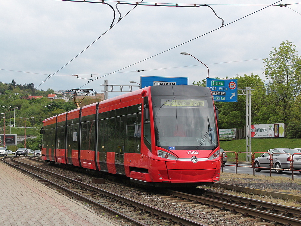 Братислава, Škoda 30T ForCity Plus № 7505