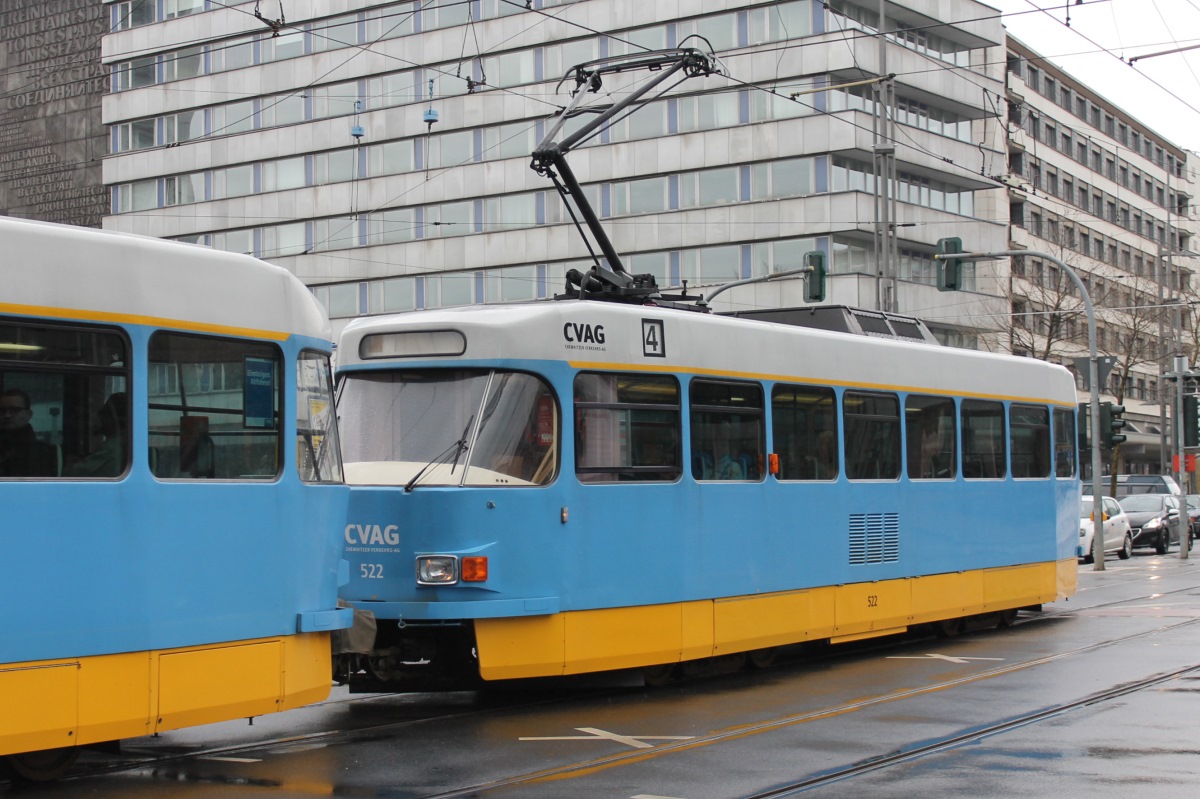 Chemnitz, Tatra T3DM № 522 Chemnitz, Tatra T3DM № 522