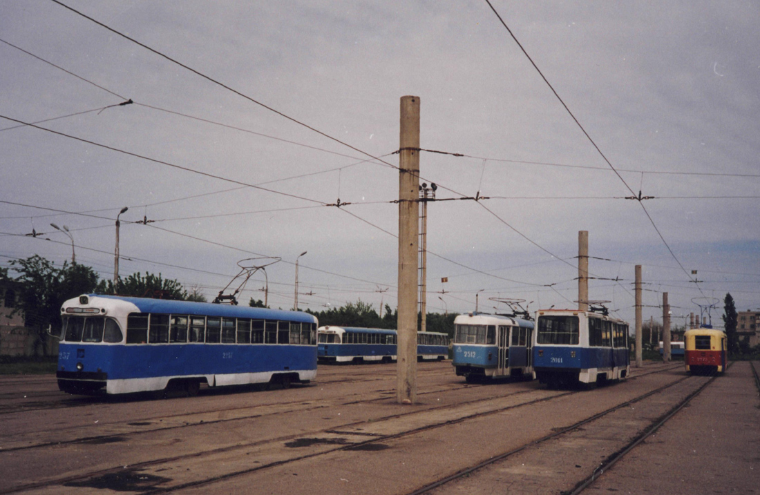 Ташкент, РВЗ-6М2 № 2257; Ташкент, Tatra T3SU № 2512; Ташкент, 71-605А № 2011; Ташкент, РВЗ-6М2 № 2273; Ташкент, РВЗ-6М2 № 2234