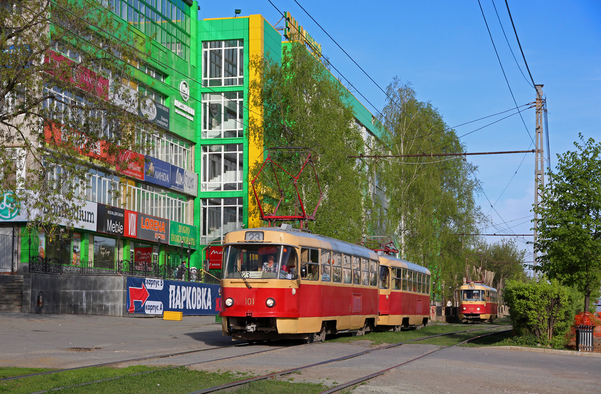 Jekaterinburg, Tatra T3SU (2-door) № 101