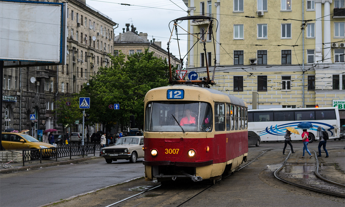 Харьков, Tatra T3SU № 3007
