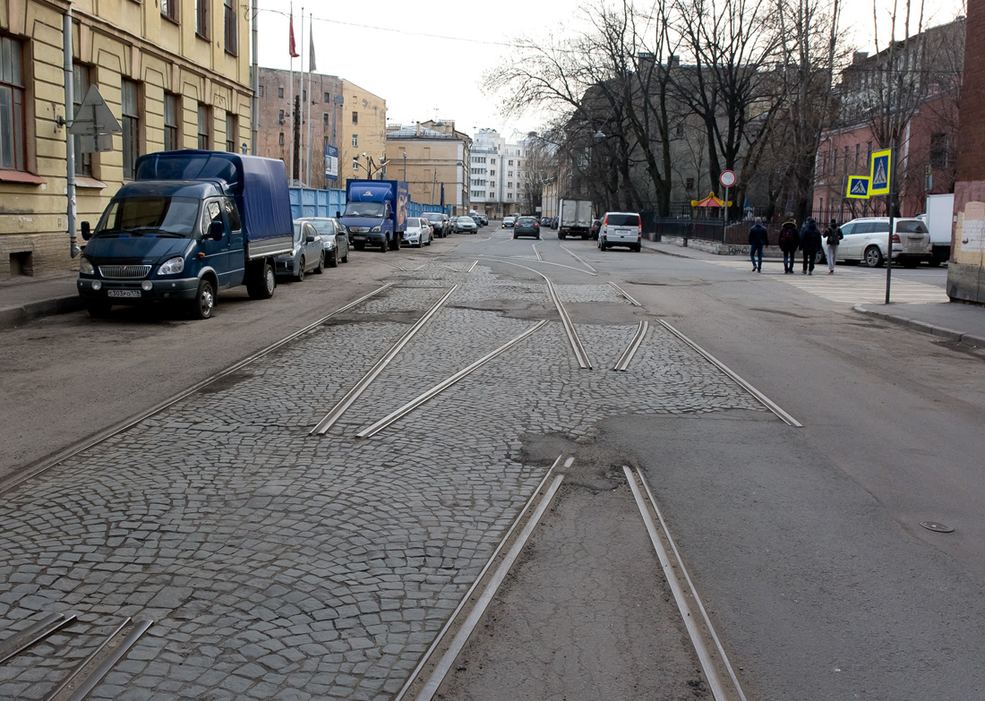 Sankt Petersburg — Dismantling and abandoned lines