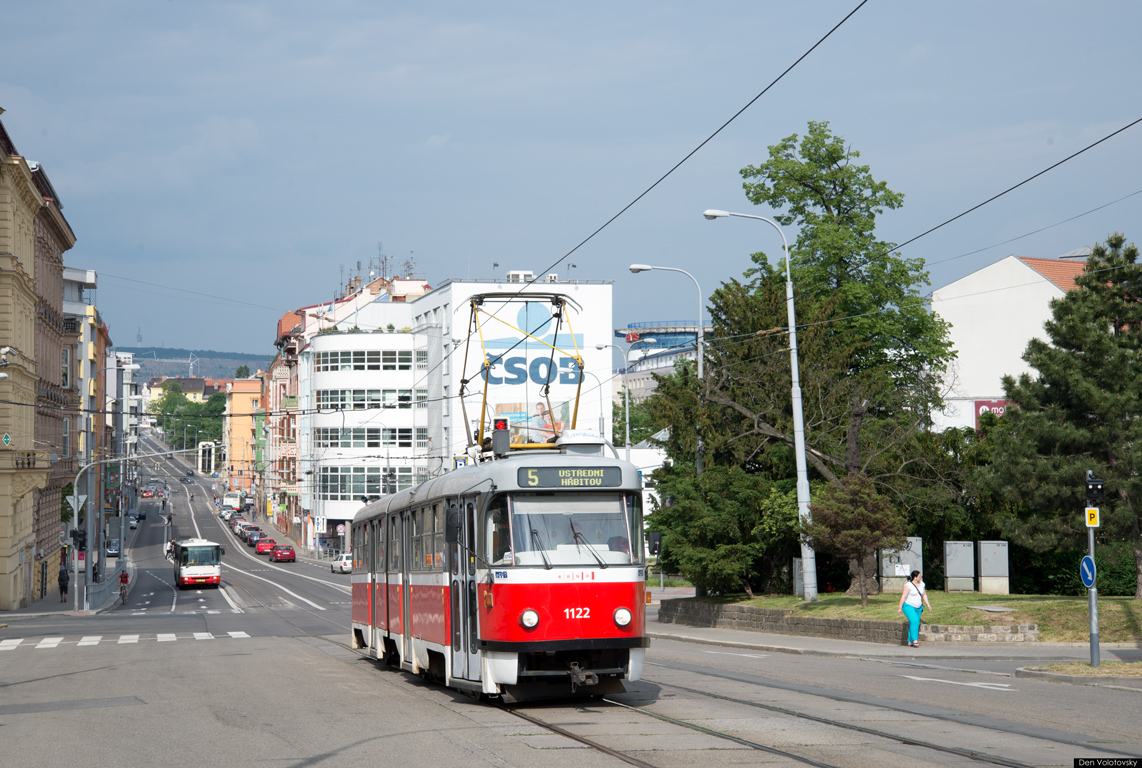 Брно, Tatra K2YU № 1122