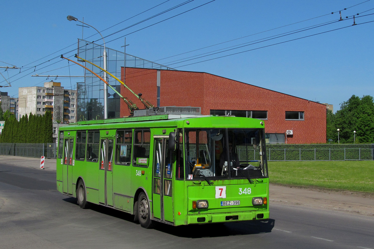 Каунас, Škoda 14Tr13/6 № 348