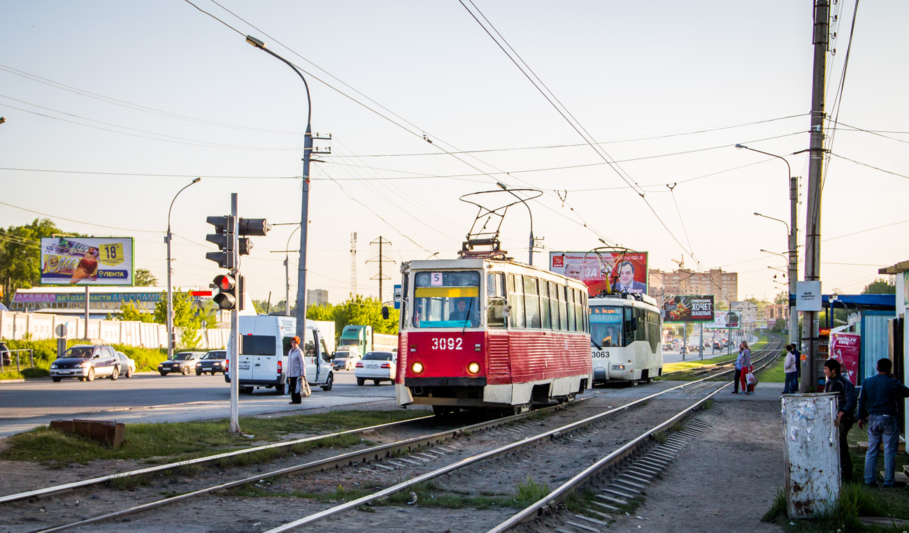 Новосибирск, 71-605 (КТМ-5М3) № 3092