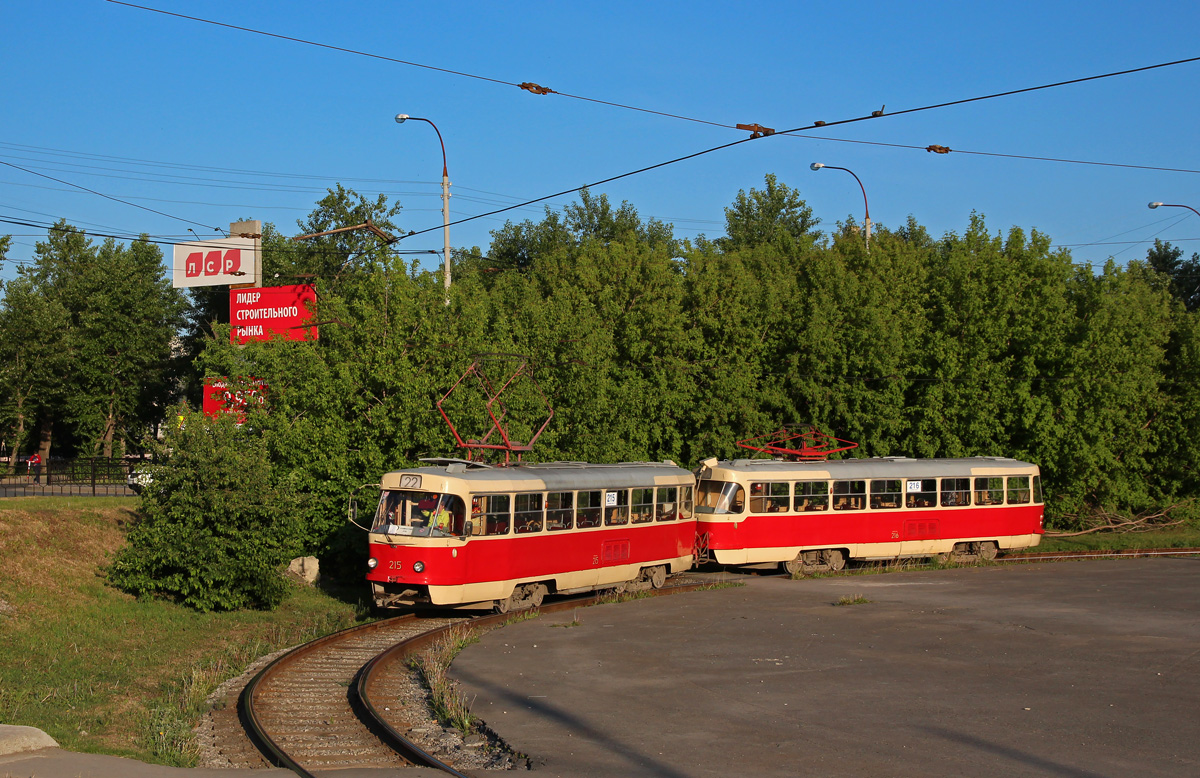 Екатеринбург, Tatra T3SU № 215 Екатеринбург, Tatra T3SU № 215
