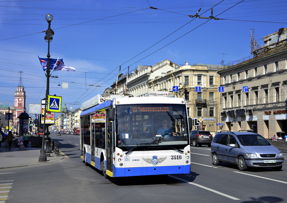 Санкт-Петербург, Тролза-5265.00 «Мегаполис» № 3510