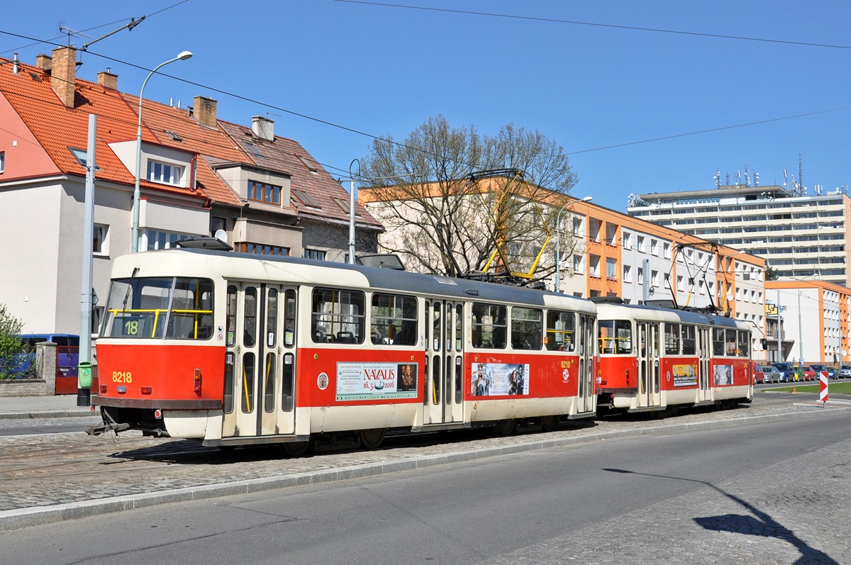 Prag, Tatra T3R.P Nr. 8218