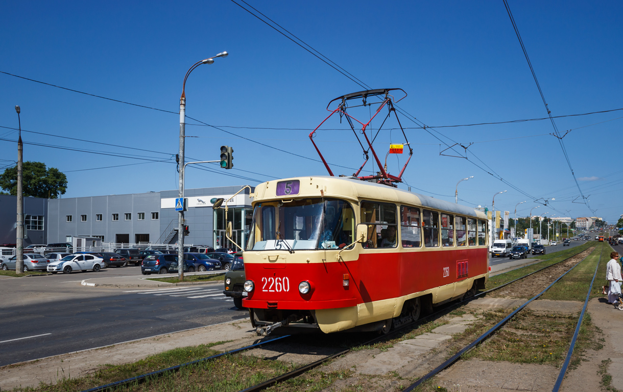 Ижевск, Tatra T3SU (двухдверная) № 2260