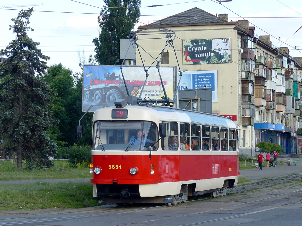 Киев, Tatra T3SUCS № 5651